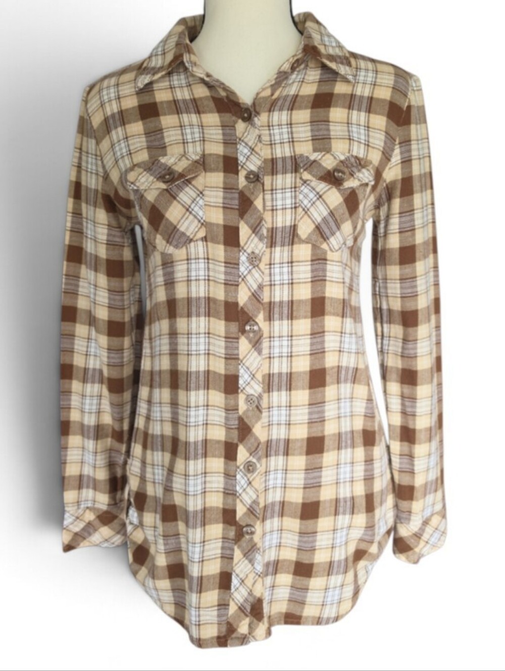 Vintage Op Flannel-Size Juniors 7/9